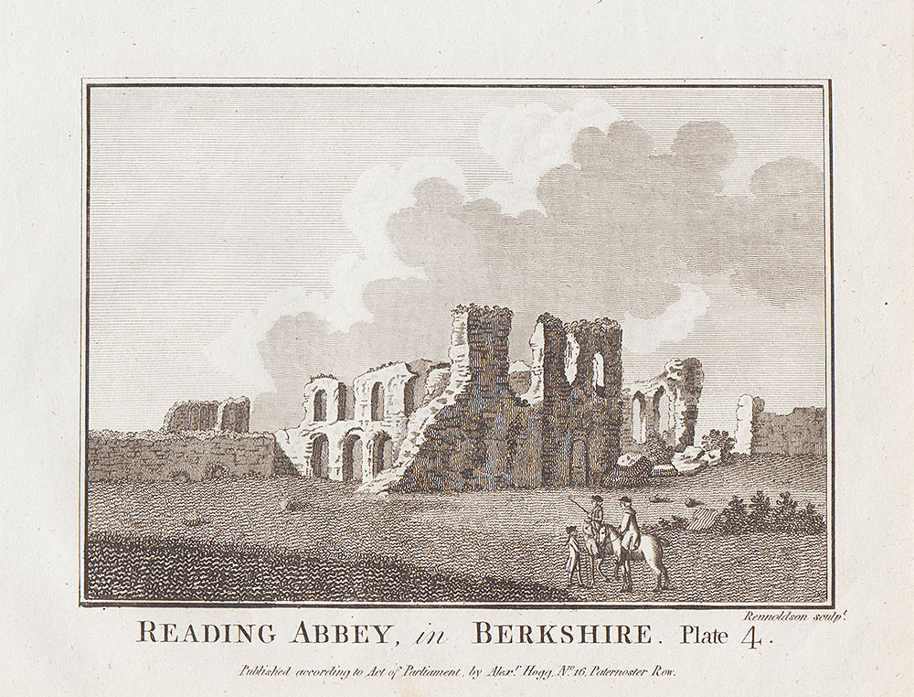 Reading Abbey in Berkshire Plate 4 