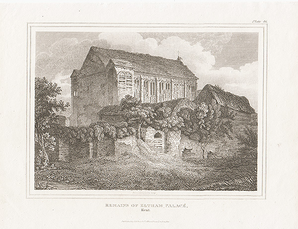 Remains of Eltham Palace Kent
