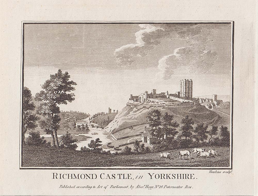 Richmond Castle in Yorkshire