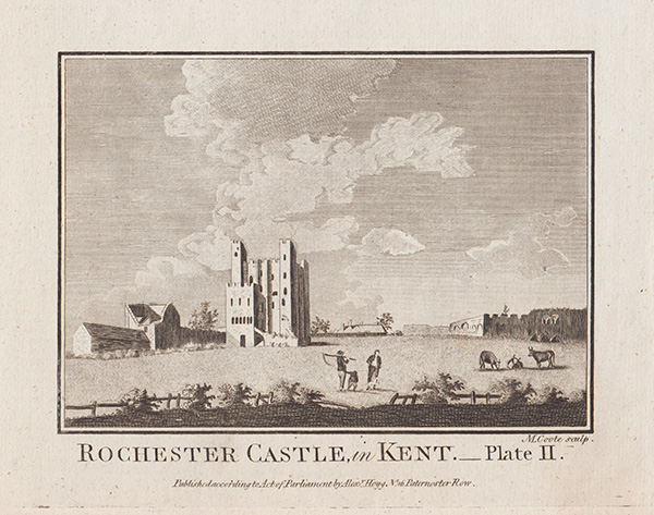 Rochester Castle in Kent Plate II