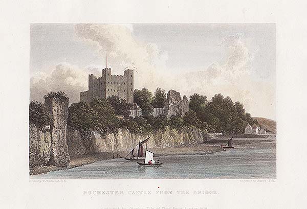 Rochester Castle from the bridge