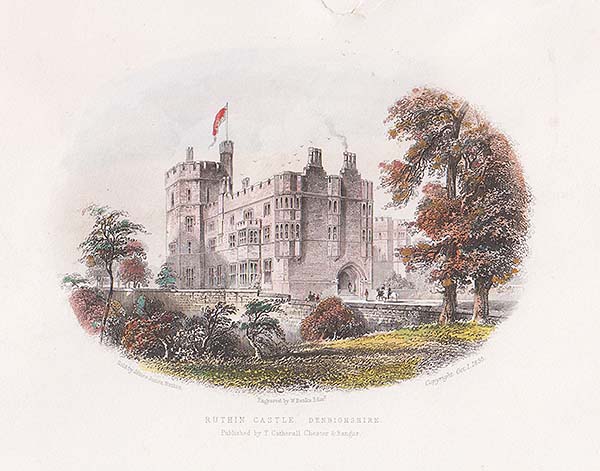 Ruthin Castle Denbighshire