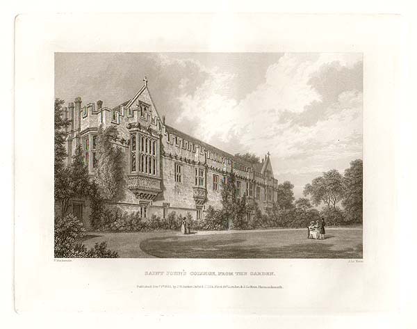 Saint John's College from the Garden