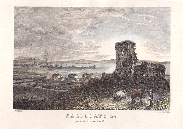 Saltcoats &c from Ardrossan Castle