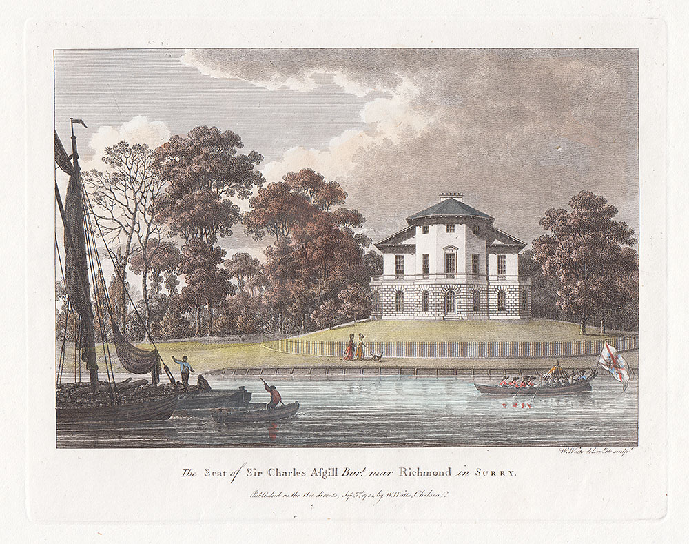 The Seat of Sir Charles Asgill Bart near Richmond in Surry
