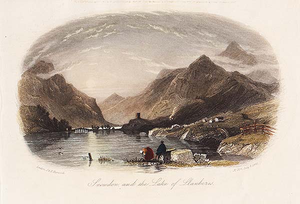 Snowdon and the Lake of Llanberis 