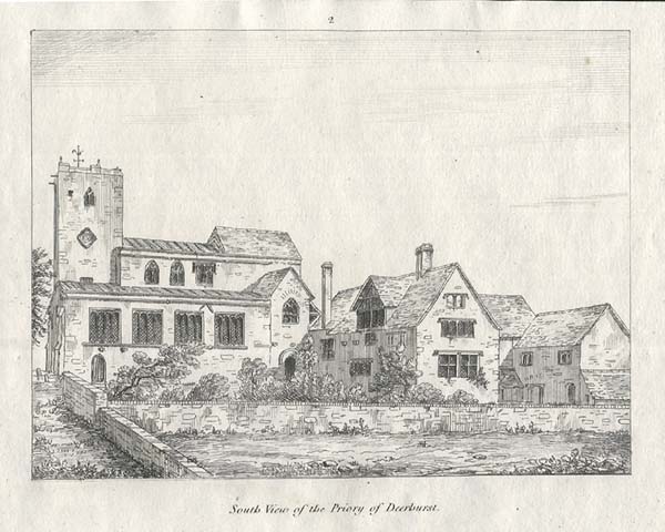 South View of the Priory of Deerhurst
