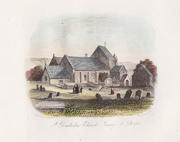 St Brelade's Church Jersey  AD 1111