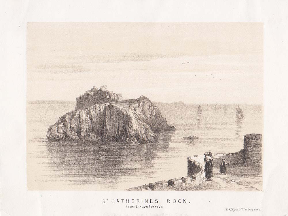 St. Catherine's Rock, from London Terrace.