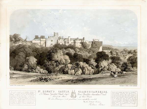 St Donat's Castle Glamorganshire