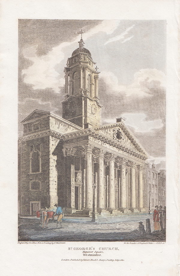 St George's Church Hanover Square Westminster