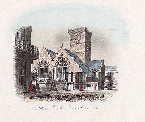 St Helier's Church Jersey  1341