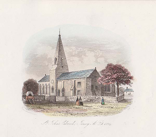 St John's Church Jersey  AD 1224