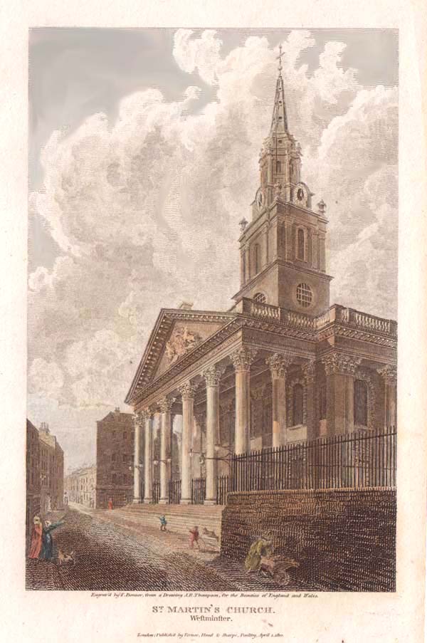 St Martin's Church Westminster