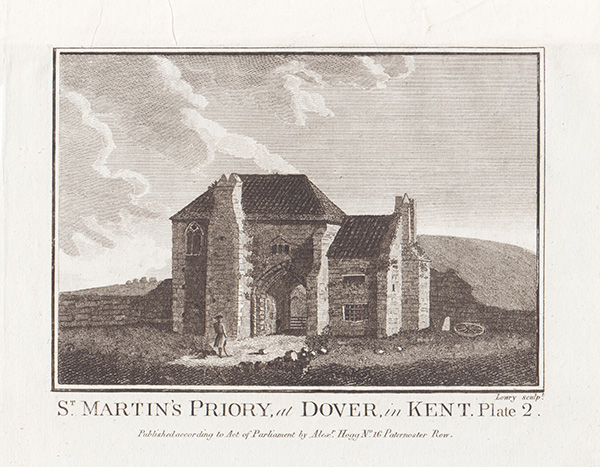 St Martin's Priory at Dover in Kent Plate 2