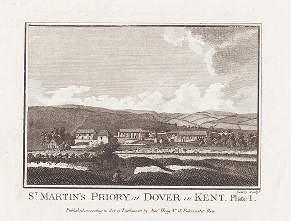 St Martin's Priory at Dover in Kent Plate 1