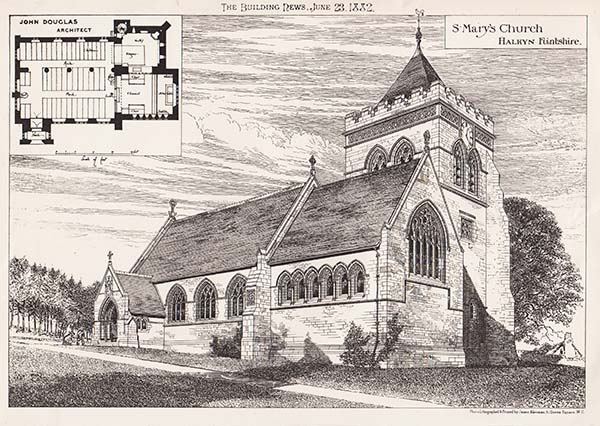 St Mary's Church Halkyn Flintshire