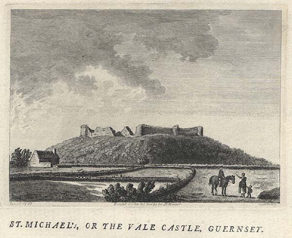 St Michaels or the Vale Castle Guernsey