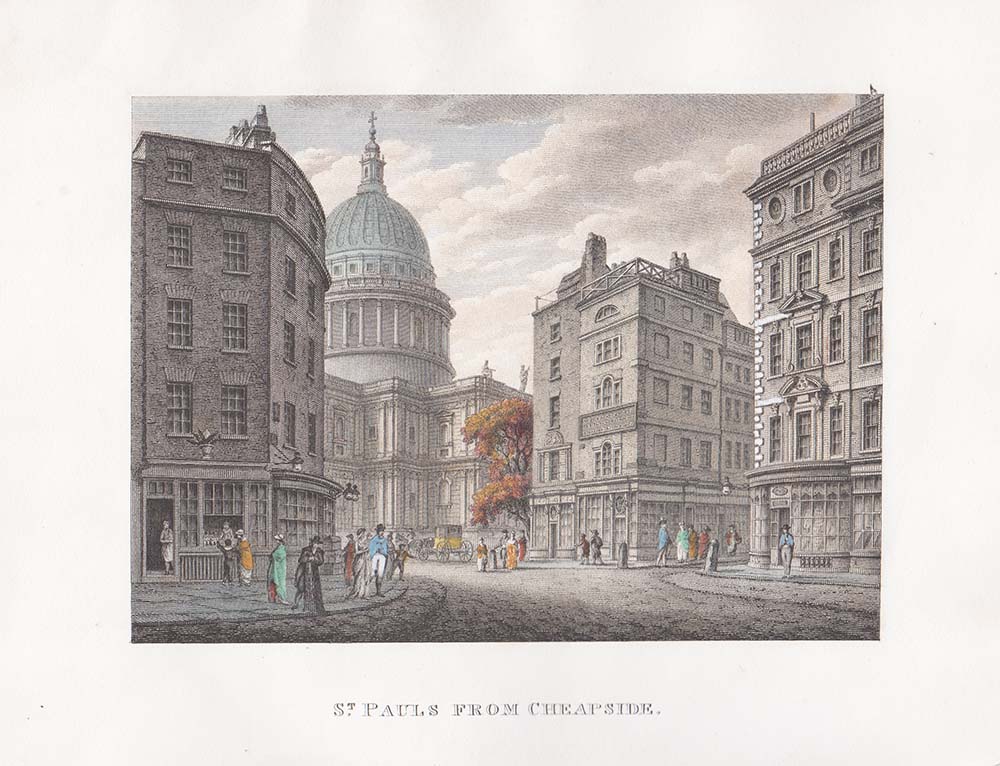 St. Paul's from Cheapside.