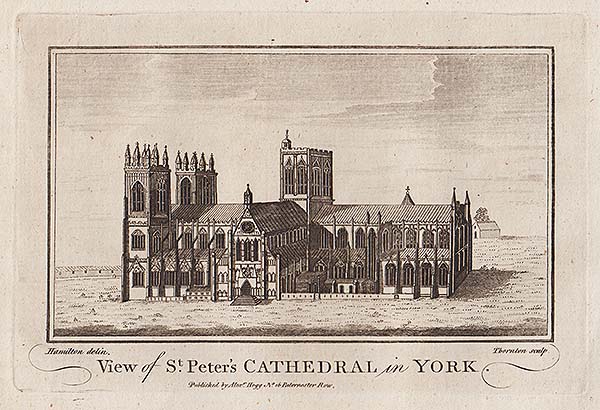 View of St Peter's Cathedral in York