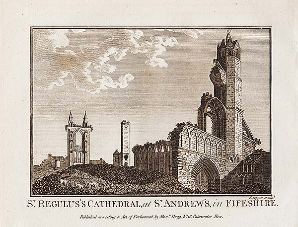 St Regulus's Cathedral at St Andrew's in Fifeshire