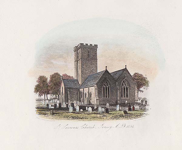 St Saviour's Church Jersey  AD 1154