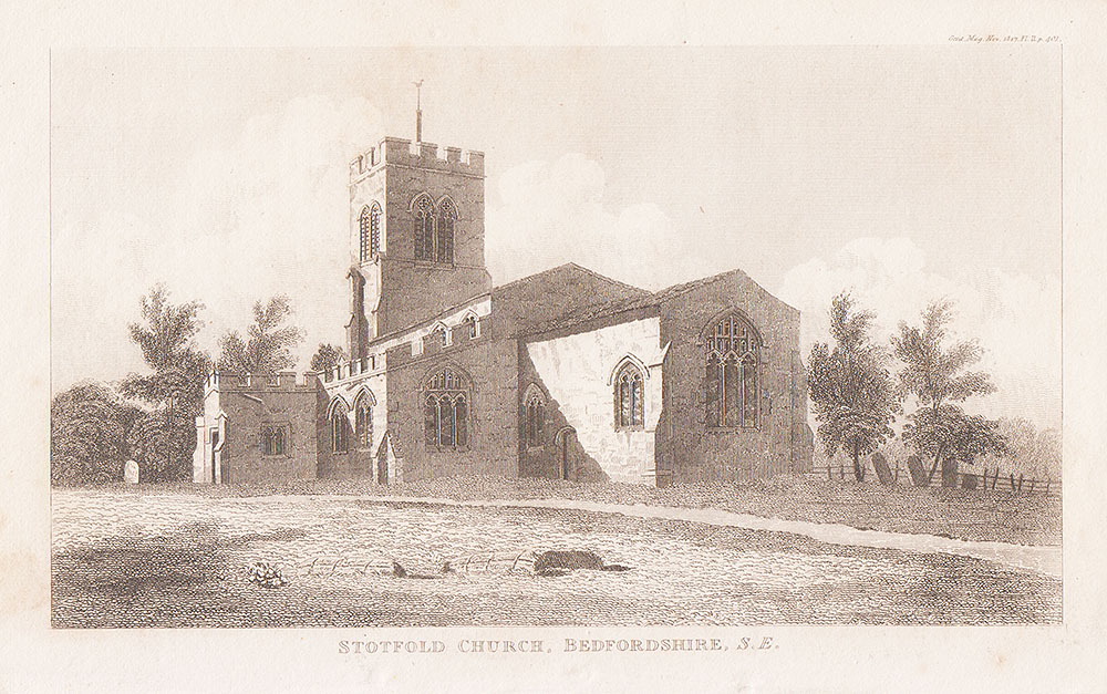 Stotfold Church Bedfordshire SE 