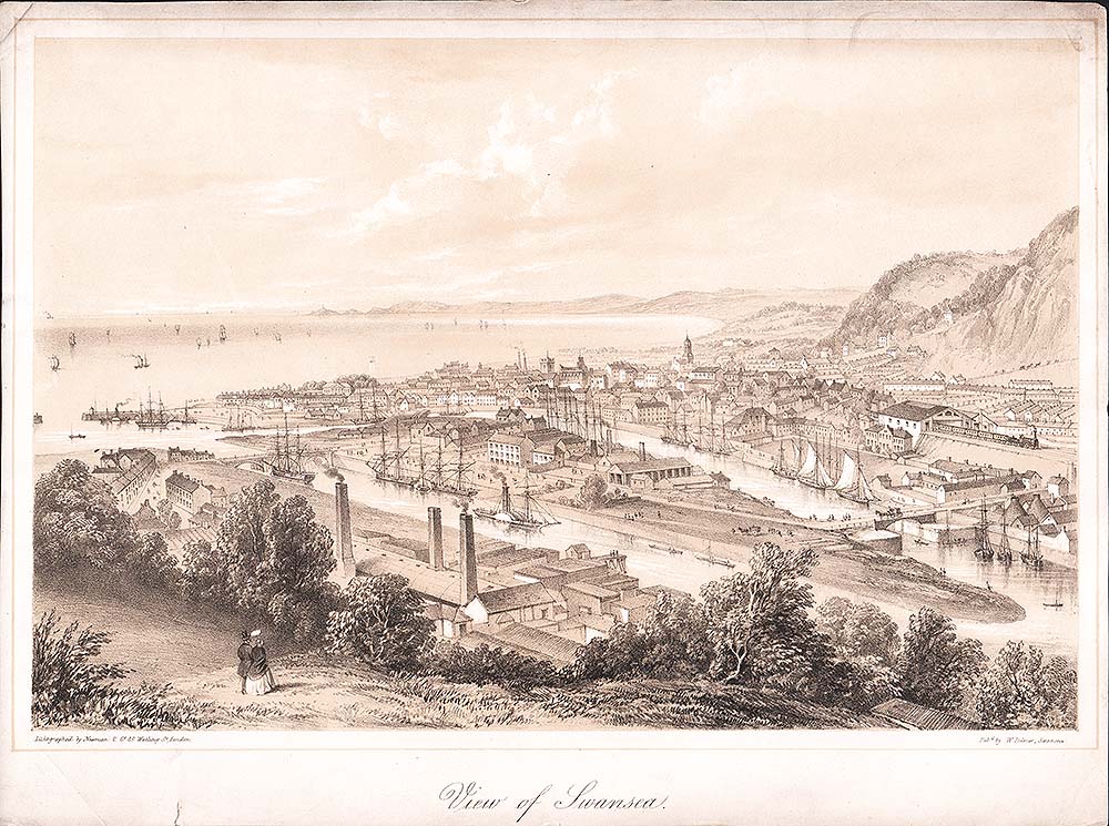 View of Swansea.