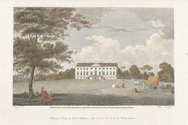 Thame Park in Oxfordshire the Seat of Lord Wenman 