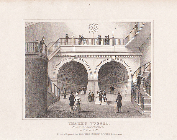 Thames Tunnel From the Circular Staircase London