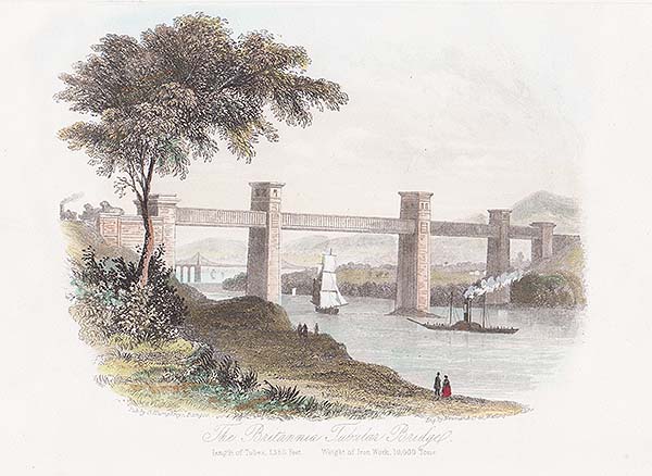 The Britannia Tubular Bridge 