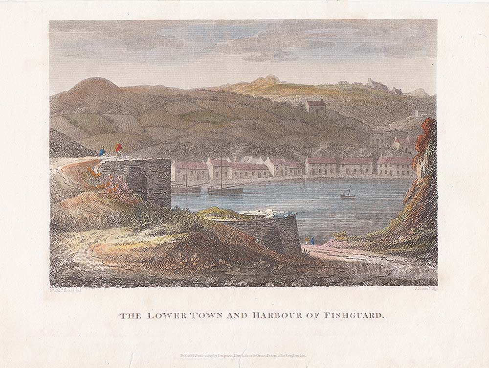 The Lower Town and Harbour od Fishguard