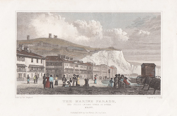 The Marine Parade and Julius Caesar's Tower at Dover