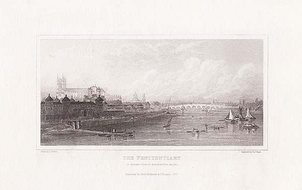 The Penitentiary and distant view of Westminster Bridge 