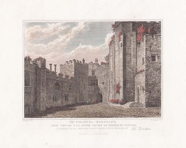 Inner Court of Berkley Castle 