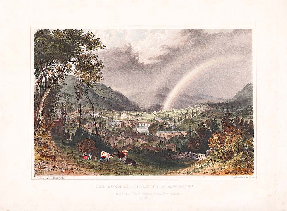 The Town and Vale of Llangollen.
