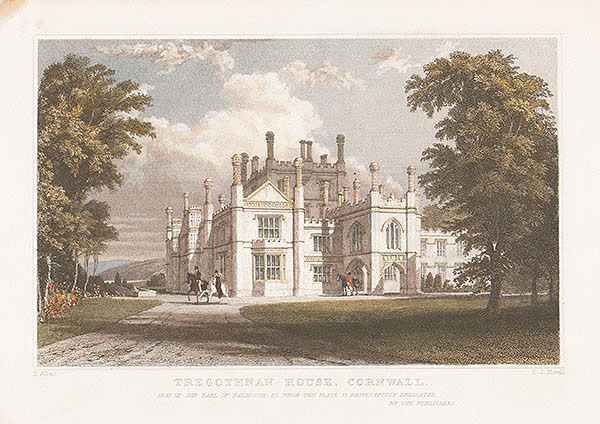 Tregothnan House Seat of the Earl of Falmouth  