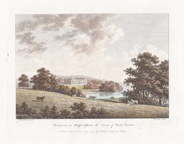 Trentham in Staffordshire the Seat of Earl Gower