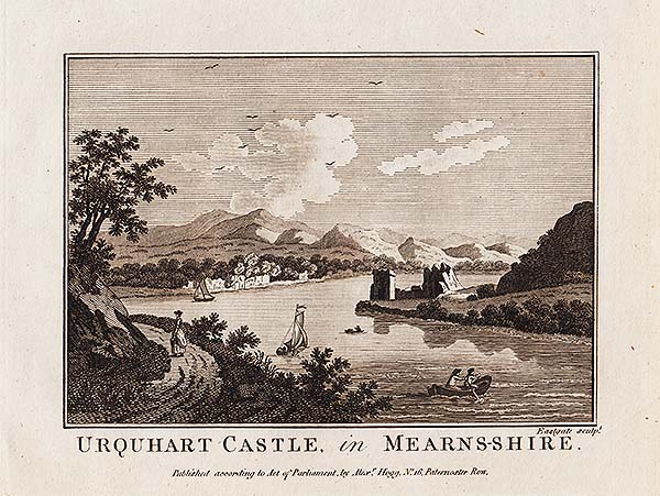 Urquhart Castle in Means Shire