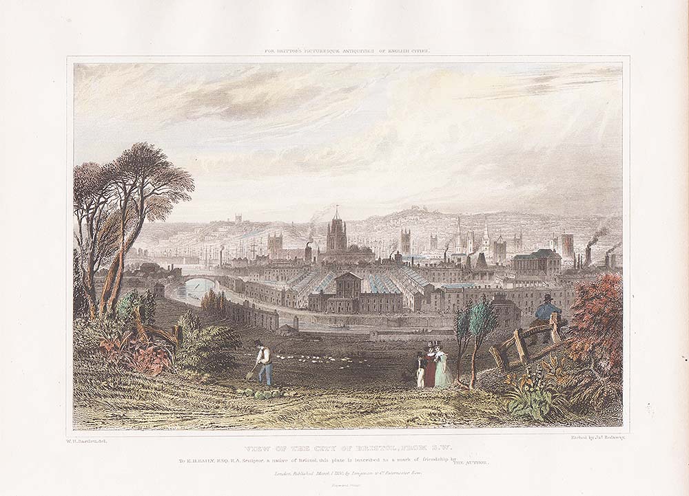 View of the City of Bristol, from S.W.