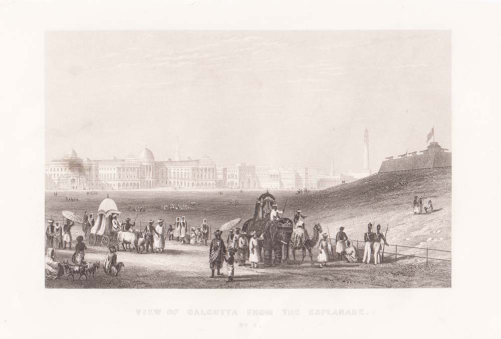 View of Calcutta from the Esplanade.  No.2.