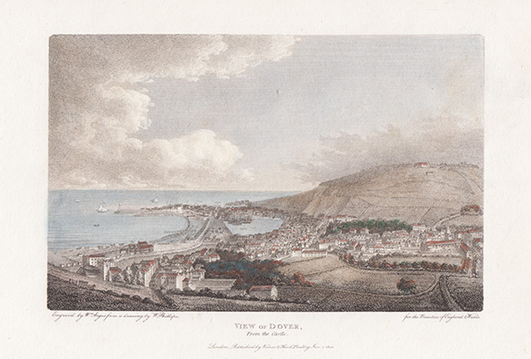 View of Dover from the Castle