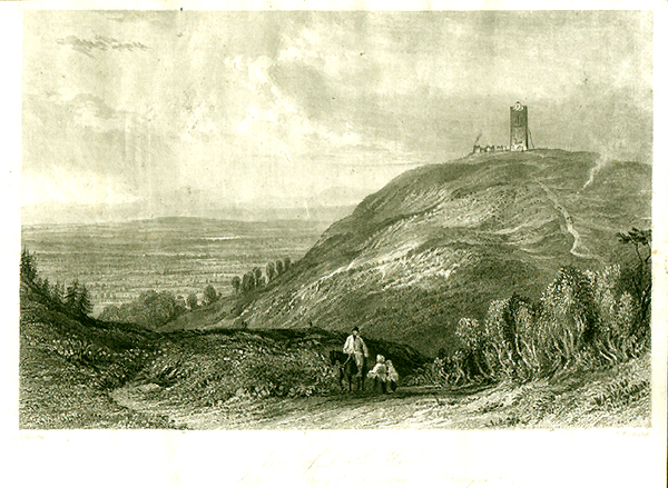 View of Leith Hill  -  From a sketch taken during the Government Survey of 1844