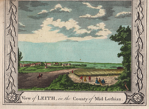 View of Leith in the County of Mid-Lothian