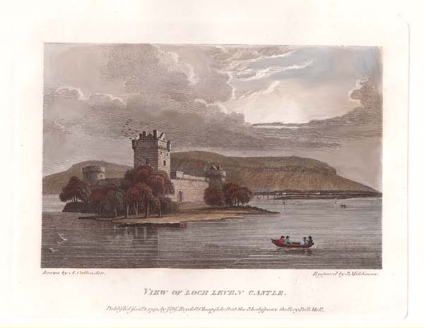View of Loch Leven Castle