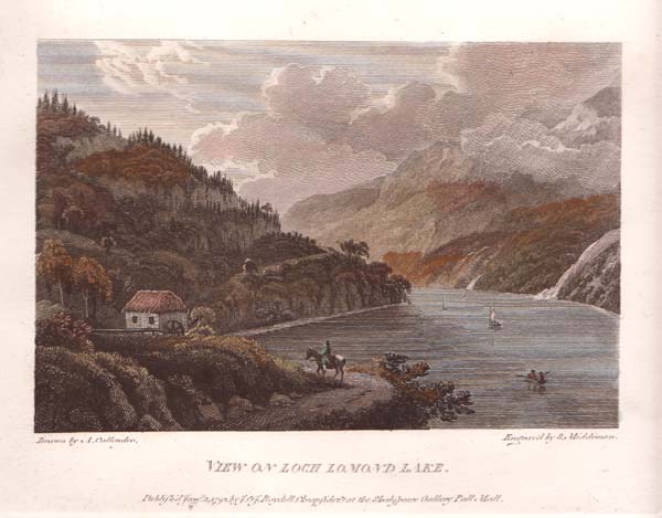 View on Loch Lomond Lake