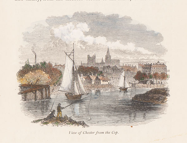 View of Chester from the Cop