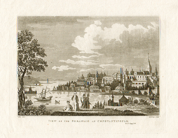 View of the Seraglio at Constantinople