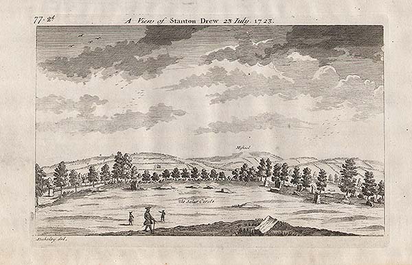 A View of Stanton Drew 23 July  1723