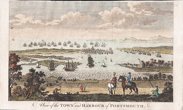 A View of the Town and Harbour of Portsmouth